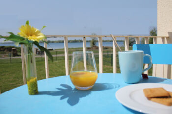 terrasse gite du lac